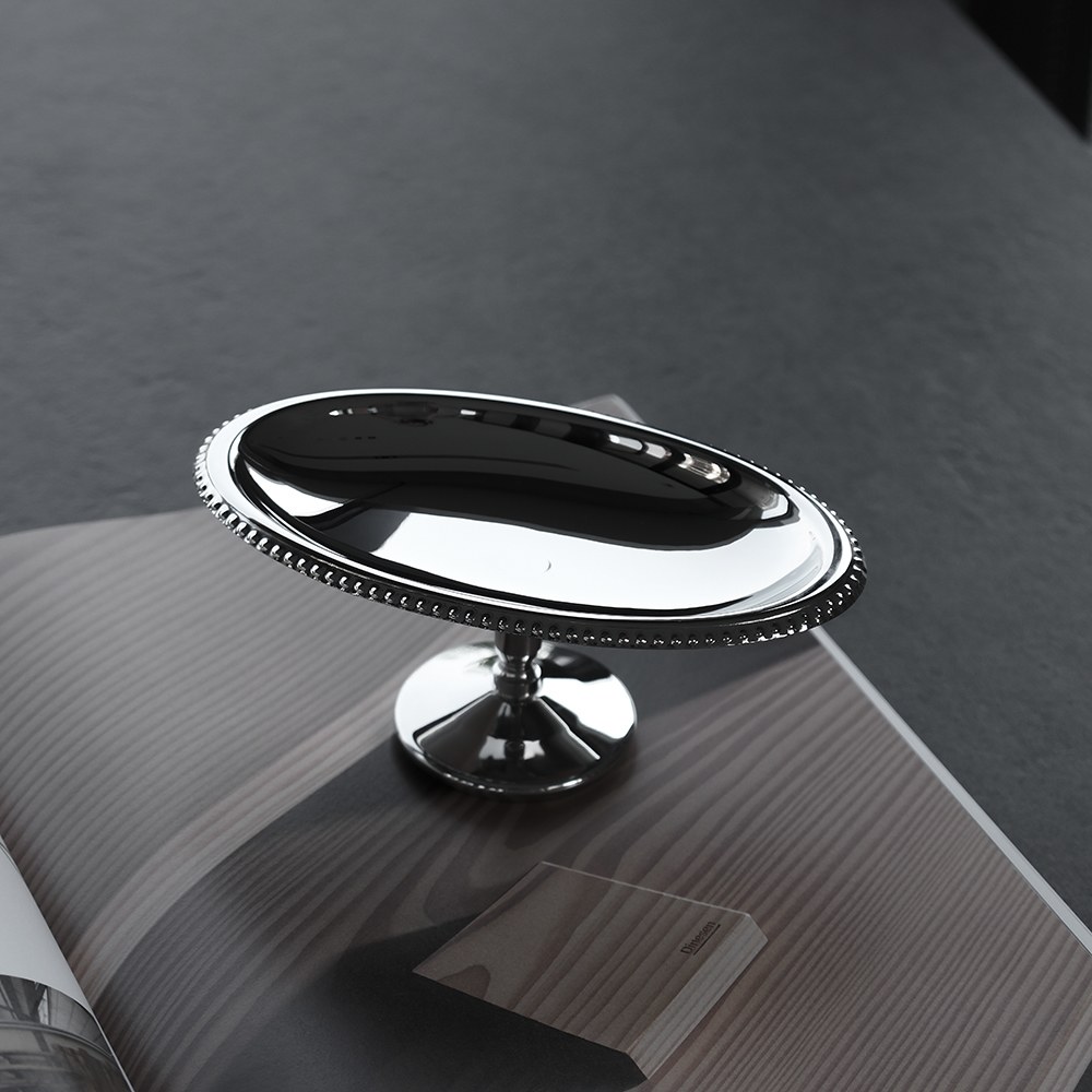 Lumi 銀珠高腳盤